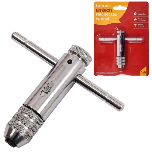Ratchet tap wrench - tap, holder