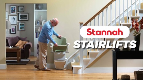 Stannah curved stairlift - stannah,