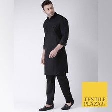 Mens Long Kurta Pajama Cotton