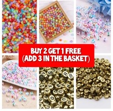 100/200 Pcs 4*7mm Round