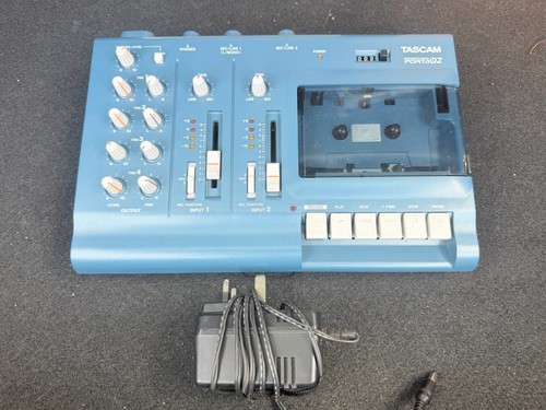 Tascam porta blue cassette - blue,