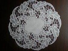 Fancy new round lace Table Mat