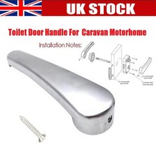 Toilet Door Handle Silver For
