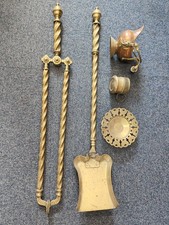 Early Victorian Set Of Brass