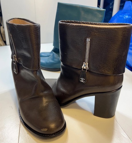 Chanel boots cc - chanel,