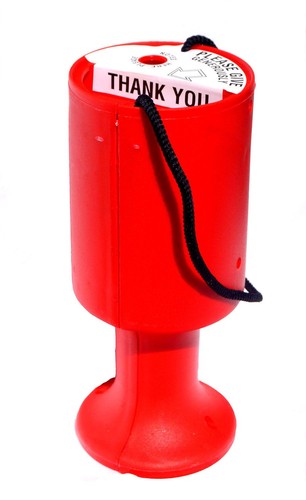 Round charity money - round,