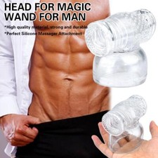 For Male Attachment Hummingbird Men's Magic Wand Head Massager Replacement New~