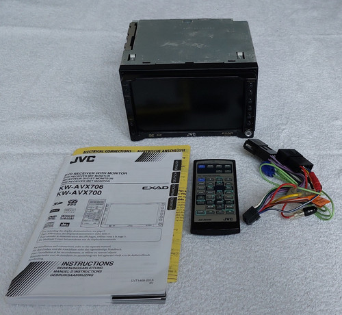 Jvc avx706 car - jvc, radio