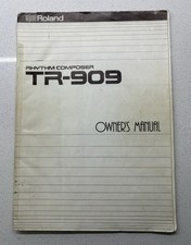 Roland TR 909 Original Owners