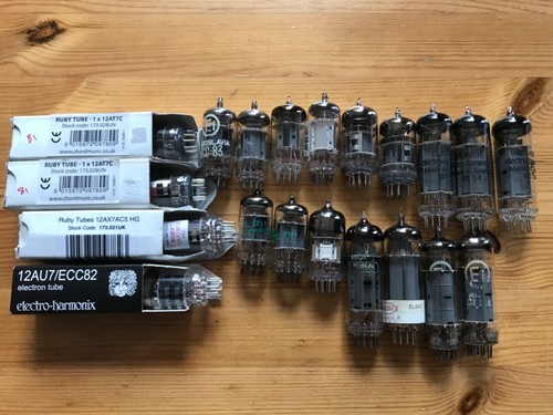 Lot guitar amp valves - guitar,