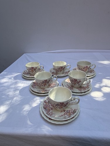 Vintage english 17pc tea - english,