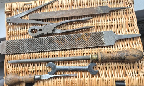 Vintage tool bundle files - vintage,