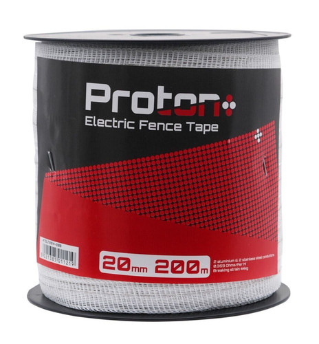 Electric fence tape 20mm 200 - 20mm,