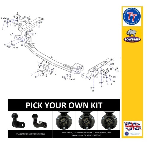 Towbar for toyota - for, march