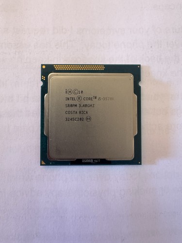 Intel core 3570k - i5-3570k, 3.4ghz