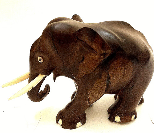 Vintage large african - african, wooden