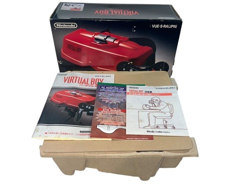 Nintendo virtual boy console - boy,