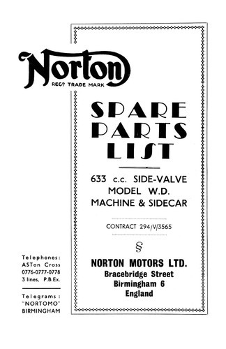 Norton big wd 633cc - 4,