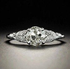 Antique 1.60 CT Round Diamond