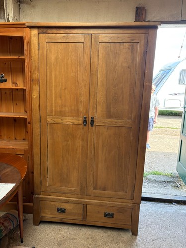Double wardrobe with - double,