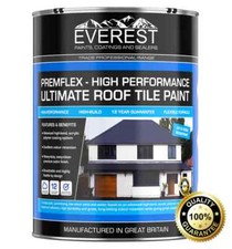 EVEREST TRADE - PREMFLEX ULTIMATE ROOF TILE PAINT & SEALER - HIGH PERFORMANCE