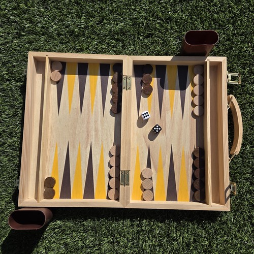 Traditional wooden backgammon - traditional,