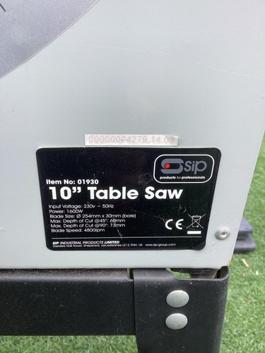 Sip 01930 table - 10",