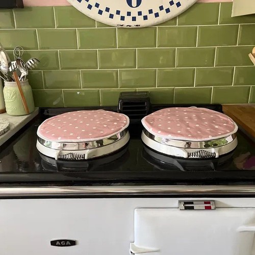 Aga hob covers pair - covers, hotplate
