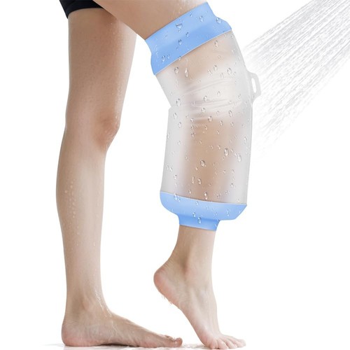 Waterproof knee cast cover for - cast,