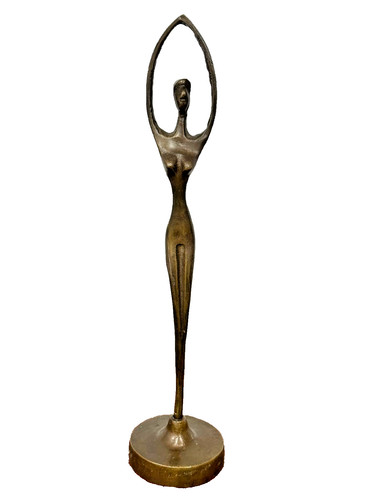 Nice vintage modernist bronze - vintage,