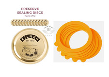 Kilner Replacement Rings Small Medium Large 6pc Rubber Seals Round Jar Seal