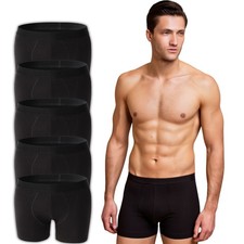 Pack Of 5 Black Mens Boxer