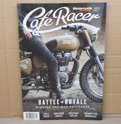 Motorcycle trader cafe - trader, racer