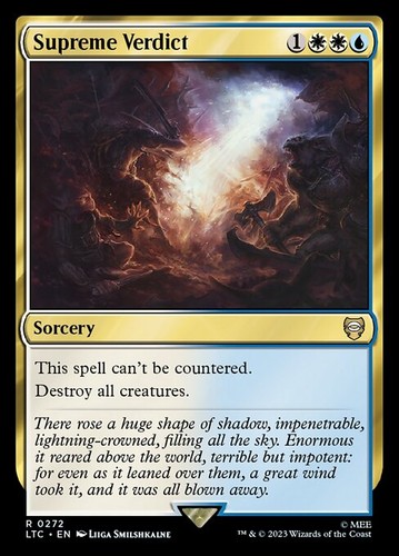 Mtg supreme verdict - mtg, ~