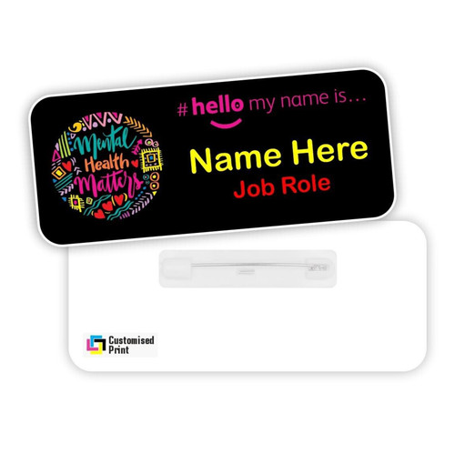 Hello name badge - hello,
