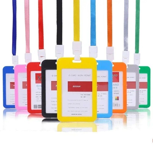 Card holder with lanyard - id,