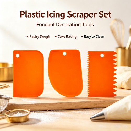 Scraper plastic dough fondant - dough,
