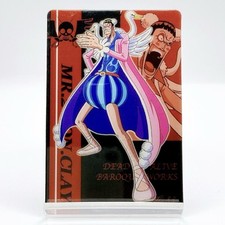 One Pince Mr.2 Bon. Cray Plastic Card Character Card Very Rare Japan F/S