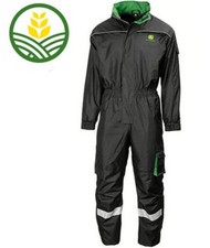 Genuine John Deere Black Winter Work Overalls - MCS2950001