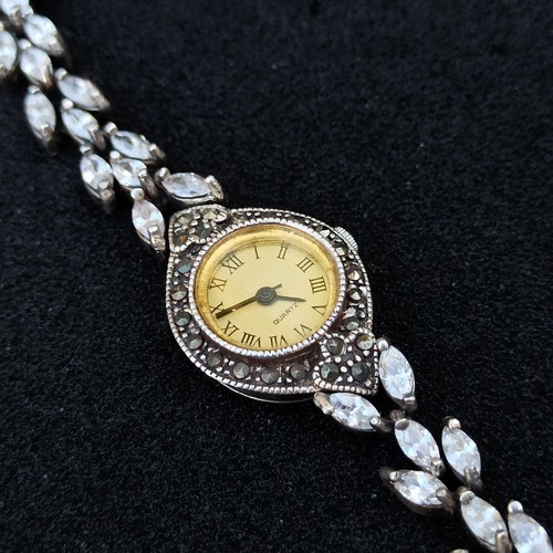 Vintage sterling wristwatch - sterling,