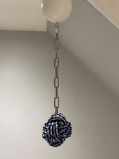 KNOTTED ROPE SWING BALL TOY