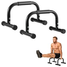 Parallettes Bars 10.2" Push Up Calisthenics Equipment for Handstands Planche Dip