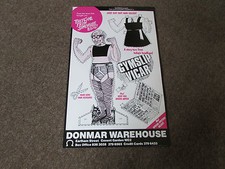 GYMSLIP Vicar Cut out and Enjoy DONMAR Warehouse Theatre Original Poster