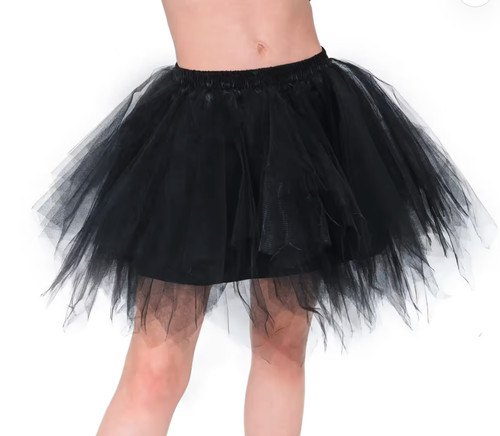 Black tutu skirt - tulle, adult