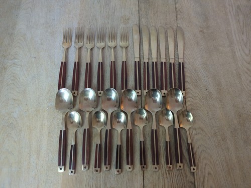 Vintage cutlery set mid - cutlery,