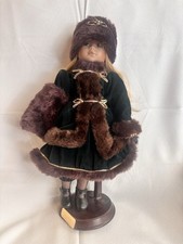 Vintage Porcelain Doll - costume - Russian style outfit