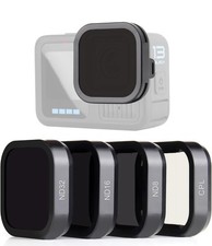 SOONSUN 4-Pack ND & CPL Lens Filter Set GoPro Hero 13 Black, ND8 ND16 ND32 CPL