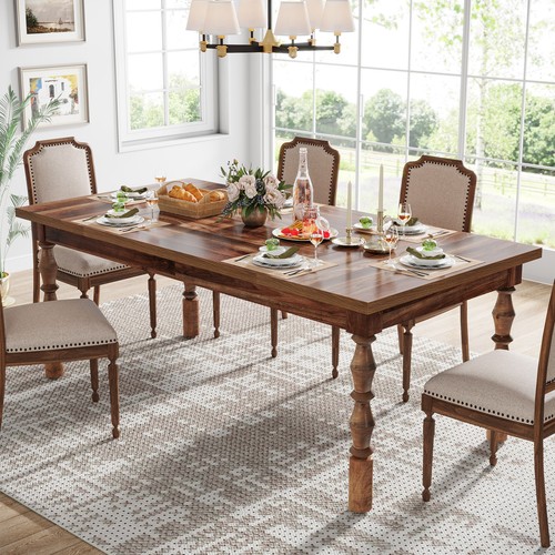 Farmhouse dining table - dining,