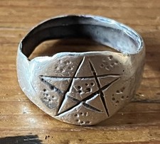 Antique Medieval Pentagram