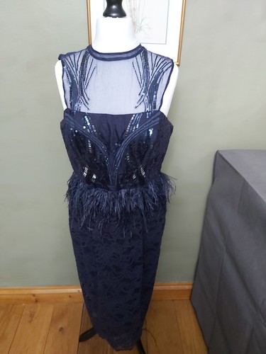Stunning coast navy blue lace - navy,